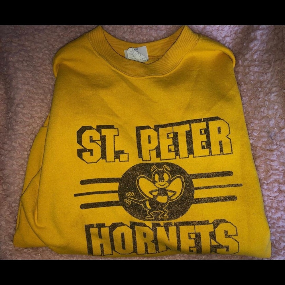 St. Peter hornets crew neck